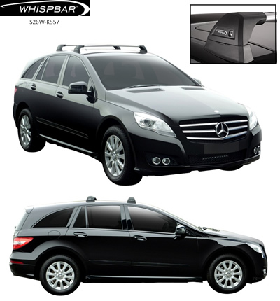 Mercedes R-Class Yakima Whispbar Roof Racks